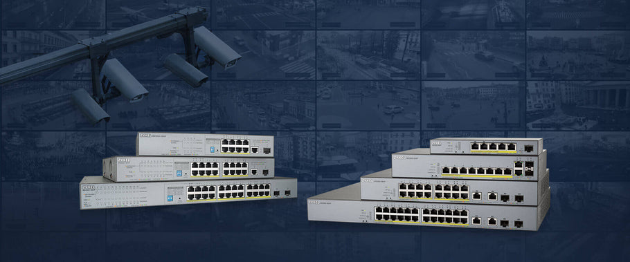 New Zyxel PoE Switches Born For Surveillance