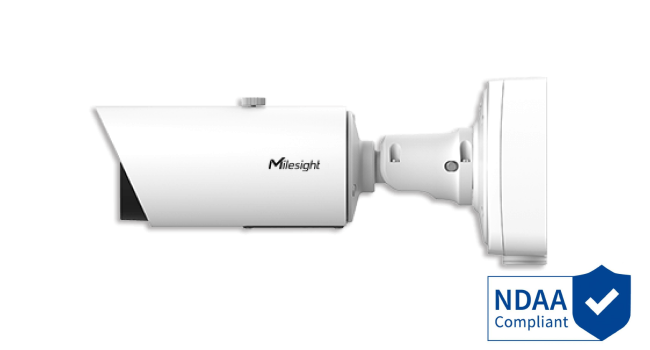 Milesight MS-C2962-RFIPE-0722 (NDAA) 2MP, 120dB, Super WDR , IR100m, AI, Bullet, IP Camera, 7 - 22mm