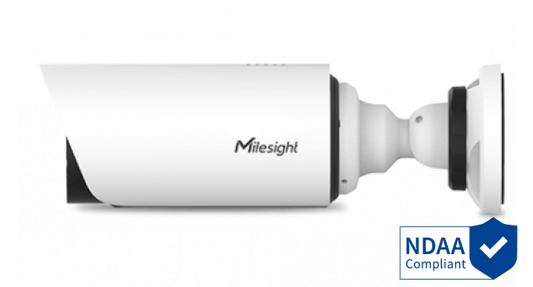 Milesight MS-C8164-FIPA (NDAA) 8MP,4K, 120dB, Super WDR , IR50m, AI, Bullet, IP Camera, 2.7-13.5mm