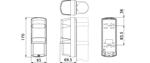 AX-200TN DIMENSIONS