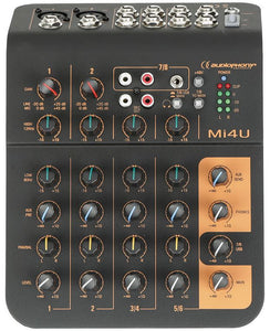 MIX-DTC-2MIC-USB, Mixer for 2 Microphones w/USB