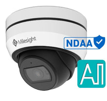 Load image into Gallery viewer, Milesight MS-C2975-RFPD-27135 2MP WDR IR Minidome AI IP Camera, 2.7-13.5mm, WHITE