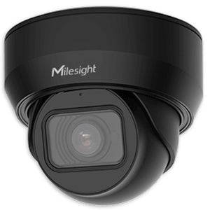 Milesight MS-C2975-RFPD-27135 2MP WDR IR Minidome AI IP Camera, 2.7-13.5mm, BLACK