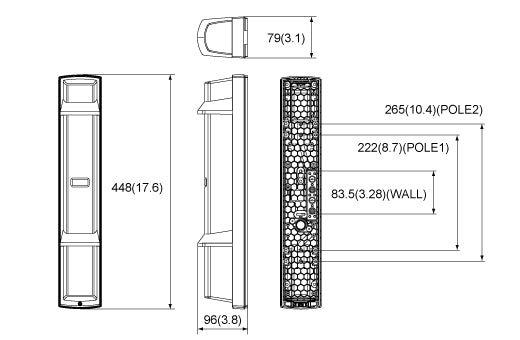 SL-200QN DIMENSIONS