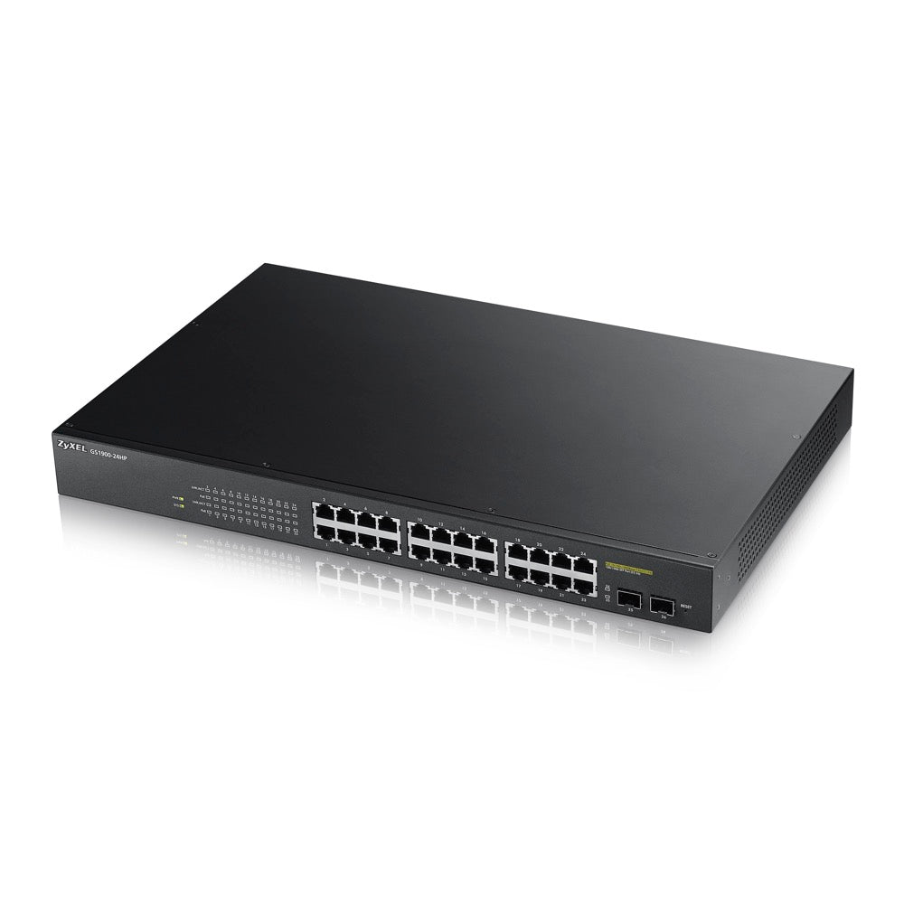 ZYXEL GS1900-24HP 24-port GbE Smart Managed PoE Switch with GbE